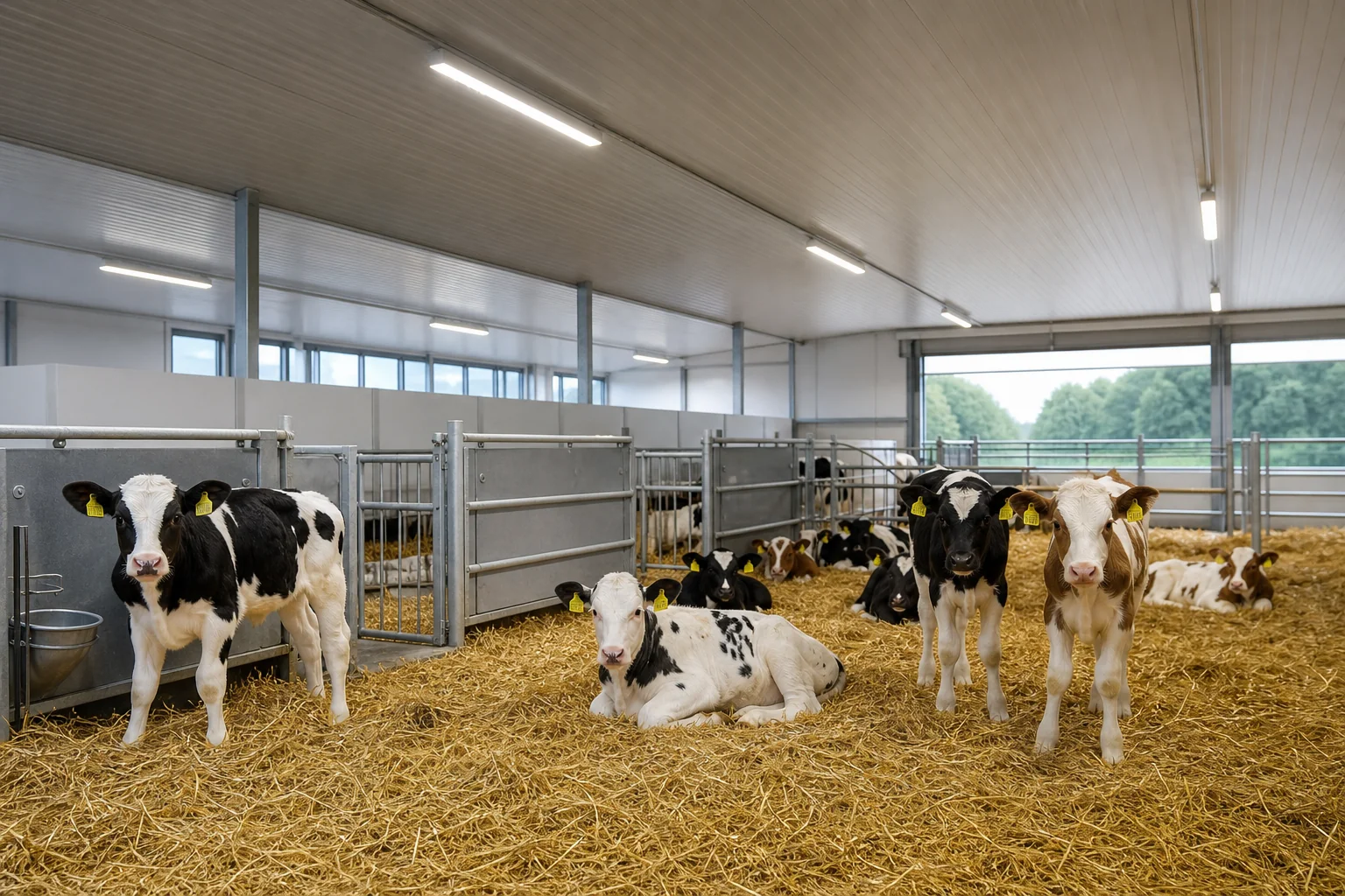 Licht im Rinderstall Anwendung 2