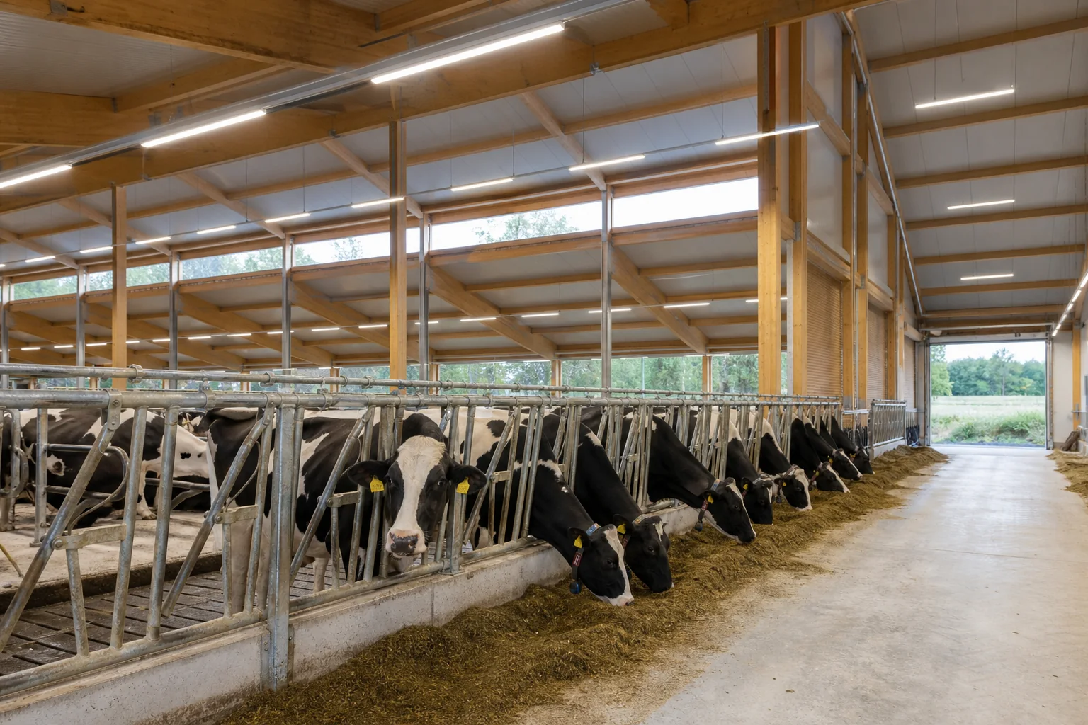 Licht im Rinderstall Anwendung 1